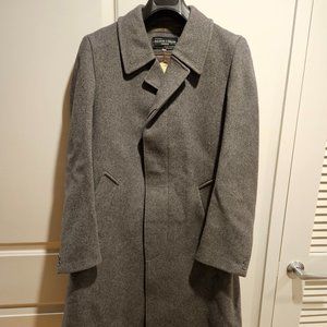 Vintage Pierre Cardin Men's Pure wool long over coat size 48 38